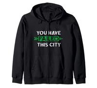 You Have Failed This City Green Arrows Felpa con Cappuccio