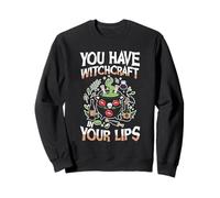 You Have Witchcraft in Your Lips Halloween Calderone Magic Felpa