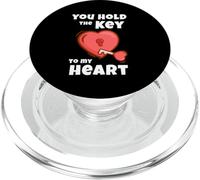 You Hold The Key To My Heart Divertente San Donne Uomini PopSockets PopGrip per MagSafe