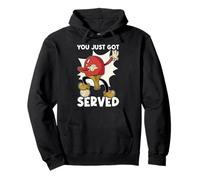 You Just Got Served | Funny Table Tennis Felpa con Cappuccio