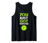 You Just Got Served Pickleball Divertente Giocatore di Pickleball Sport Canotta
