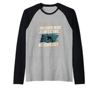 You Know What I Can't Stand No Seriously Amputato - Maglia con Maniche Raglan
