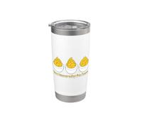 You know why I Am Here Deviled Egg Autunno Autunno Ringraziamento Bicchiere termico in acciaio inox doppia parete