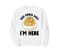 You Know Why I'm Here Deviled Egg Divertente Ringraziamento 2026 Felpa