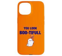 You Look Boo-tiful Halloween Illustration Graphic Designs Custodia per iPhone 15