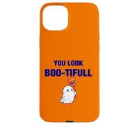 You Look Boo-tiful Halloween Illustration Graphic Designs Custodia per iPhone 15 Plus