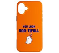 You Look Boo-tiful Halloween Illustration Graphic Designs Custodia per iPhone 16 Plus
