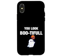 You Look Boo-tiful Halloween Illustration Graphic Designs Custodia per iPhone X/XS