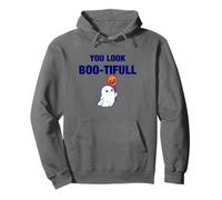 You Look Boo-tiful Halloween Illustration Graphic Designs Felpa con Cappuccio