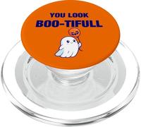You Look Boo-tiful Halloween Illustration Graphic Designs PopSockets PopGrip per MagSafe