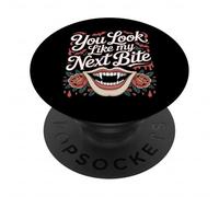 You Look Like My Next Bite Vampire Flirt Party - PopSockets PopGrip Adesivo