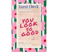 You Look So Good Notebook - Retro Floral Aesthetic Journal for Daily Affirmations, Creative Writing, and Positive Vibes