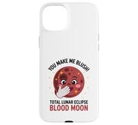 You Make Me Blush Eclissi Lunare Totale Sangue Luna Terra Sole Custodia per iPhone 15 Plus