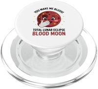 You Make Me Blush Eclissi Lunare Totale Sangue Luna Terra Sole PopSockets PopGrip per MagSafe