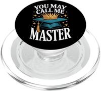 You May Call Me Master Graduate Humor Funny Graduation PopSockets PopGrip per MagSafe
