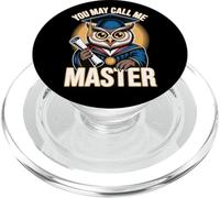 You May Call Me Master Graduate Humor Funny Graduation PopSockets PopGrip per MagSafe