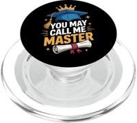 You May Call Me Master Graduate Humor Funny Graduation PopSockets PopGrip per MagSafe