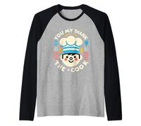 You May Thank The Cook Lo Chef di Cucina apprezza |- Maglia con Maniche Raglan
