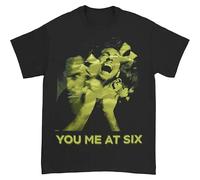 You Me at Six Unisex Tee Suckapunch PIC t Shirt Black XL