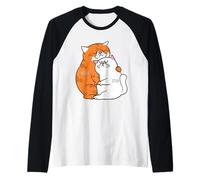 You Me Persian Cat Maglia con Maniche Raglan