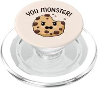 You Monster! Cookie Eater Carino Kawaii Biscotti Love Dolci PopSockets PopGrip per MagSafe