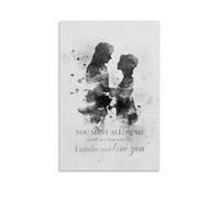 You Must Allow Me to Tell You How Ardently, poster decorativo da parete, per soggiorno, camera da letto, decorazione moderna per la camera da letto, 20 x 30 cm