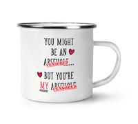 You Potresti Essere Un Ar H Le But You'Re My Rétro Smalto Tazza - Divertente