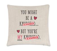 You Potresti Essere Un Kn Testa Lino Cuscino Cover - Divertente Valentines Love