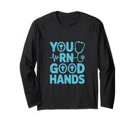 You RN Good Hands - Stetoscopio Divertente per Allattamento Maglia a Manica