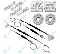 You.S Alzacristalli Rep.Flessibile Freno Posteriore SX + Dx per Skoda Octavia I