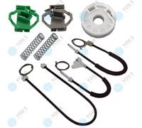 You.S Alzacristalli Riparazione Flessibile Freno Set - Ant. Dx per Skoda Octavia