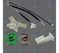 You.S Alzacristalli Riparazione Seilzug - Anteriore Sinistra per Seat Inca (6K9)