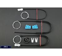 YOU.S Kit Di Riparazione Finestrino Per Renault Laguna II 2 - Anteriore Sinistro