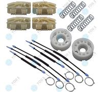 You.S Kit Riparazione Alzavetro Cavo - Set - Anteriore L + R Per Seat Leon (1P1)