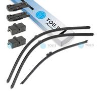 YOU.S Original SCHEIBENWISCHER SET Davanti + Dietro Per FORD USA EDGE