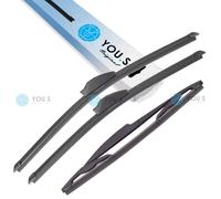 YOU.S Original SCHEIBENWISCHER SET FRONT + HECK Per DAIHATSU MATERIA (M4_)