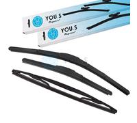 YOU.S Original Set Di Spazzole Anteriori E Posteriori Per NISSAN EVALIA Bus