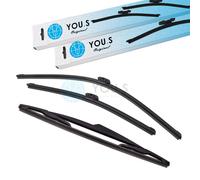 YOU.S Original Set Di Spazzole Per DACIA DUSTER / DUSTER Kasten