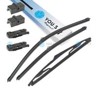 YOU.S Original Set Di Spazzole Per OPEL ASTRA H (A04)