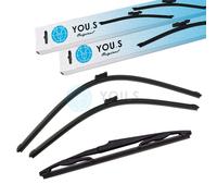 YOU.S Original Set Di Spazzole Per OPEL ASTRA J Berlina