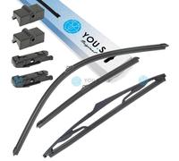 YOU.S Original Set Di Spazzole Per OPEL CORSA E (X15)