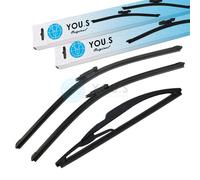 YOU.S Original Set Di Spazzole Per SMART FORTWO Coupe (451)