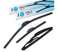 YOU.S Original Set Di Spazzole Per Toyota Urban Cruiser (P1)