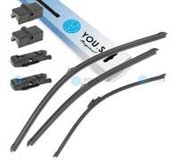 YOU.S Original Set Di Spazzole Per VW CADDY III Kasten / Komb