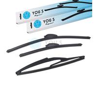 YOU.S Original Spazzole Tergicristallo Set Anteriore+Posteriore Per DACIA