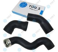 YOU.S Original Turboschlauch Ladeluftschlauch Per AUDI A4 / A6 1.9 TDI - SET