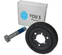 You.S Originale Puleggia + Vite per Renault Megane I (_ A0/1) 2.0/2.0