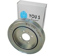 YOU.S Originale Riemenscheibe Kurbelwelle Per CITROËN XSARA Break (N2) 1.9 D