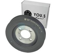 YOU.S Originale Riemenscheibe Kurbelwelle Per Hyundai I30 / Kombi (FD) 2.0 CRDi