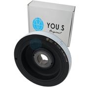 YOU.S Originale Riemenscheibe Kurbelwelle Per PEUGEOT BOXER Bus (230P) 1.9 D/TD